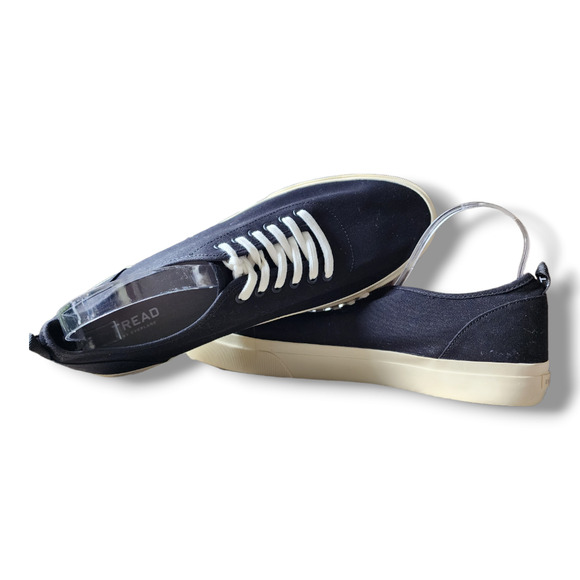 Everlane The Forever Sneaker – Black Canvas Men's Size 13 - Picture 7 of 11